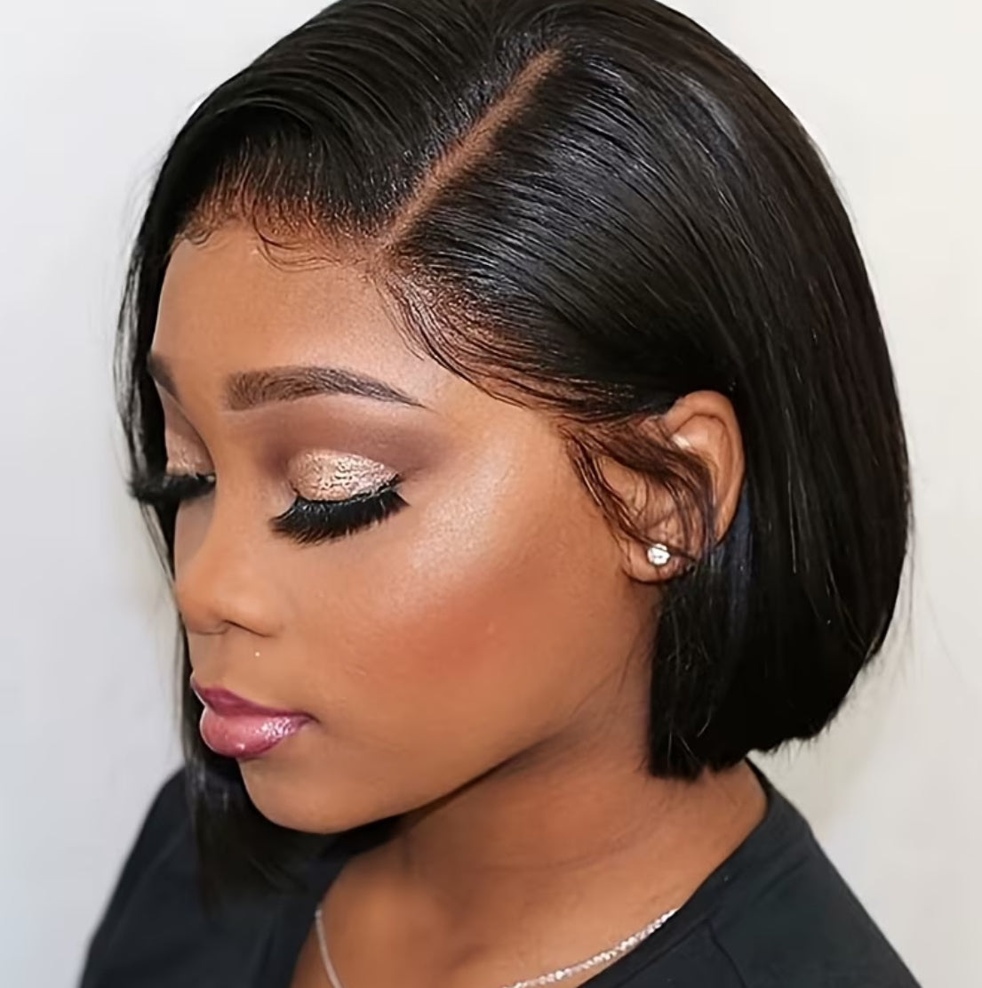 Short Straight Black Hair