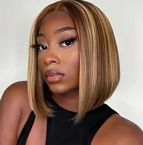 Blunt Cut Full Wig