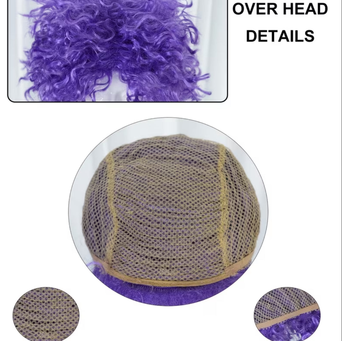 Kinky curly afro wig