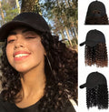 African small curly hat wig