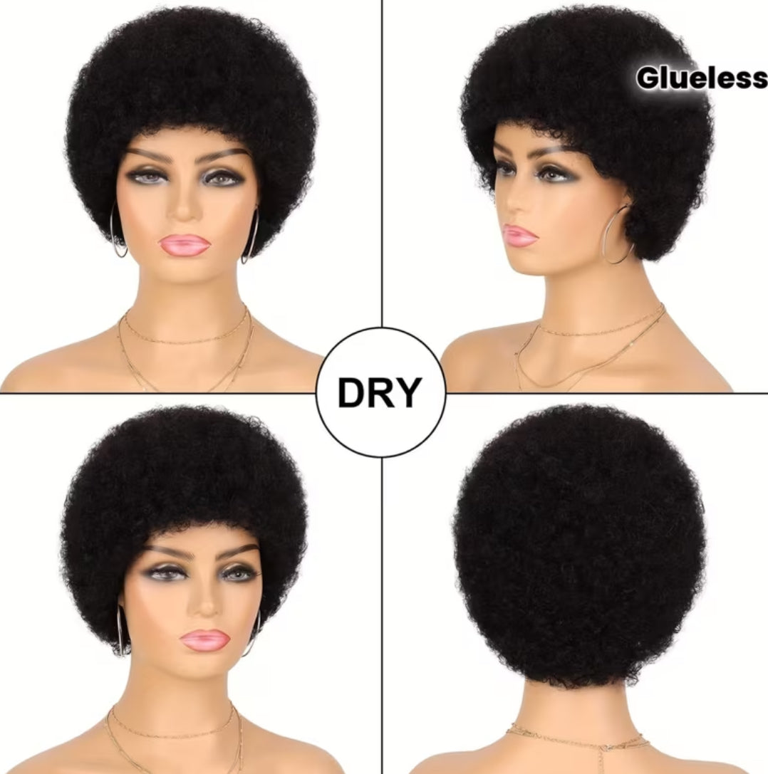 Glueless wear and go wig